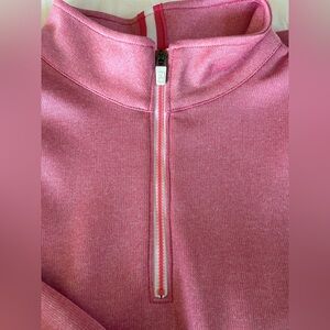 FootJoy Pink Quarter-Zip Sweater